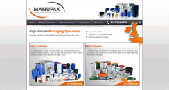 Desktop Screenshot of manupak.com